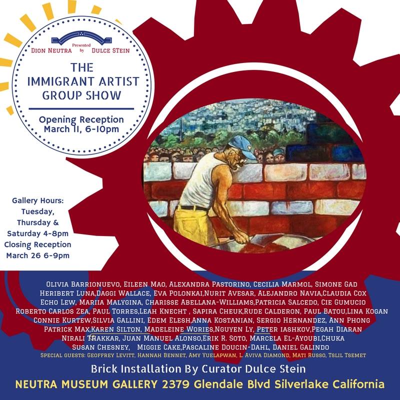 Immigrant Artist Show flyer