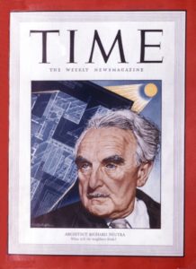 Time Magazine cover featuring Richard Neutra